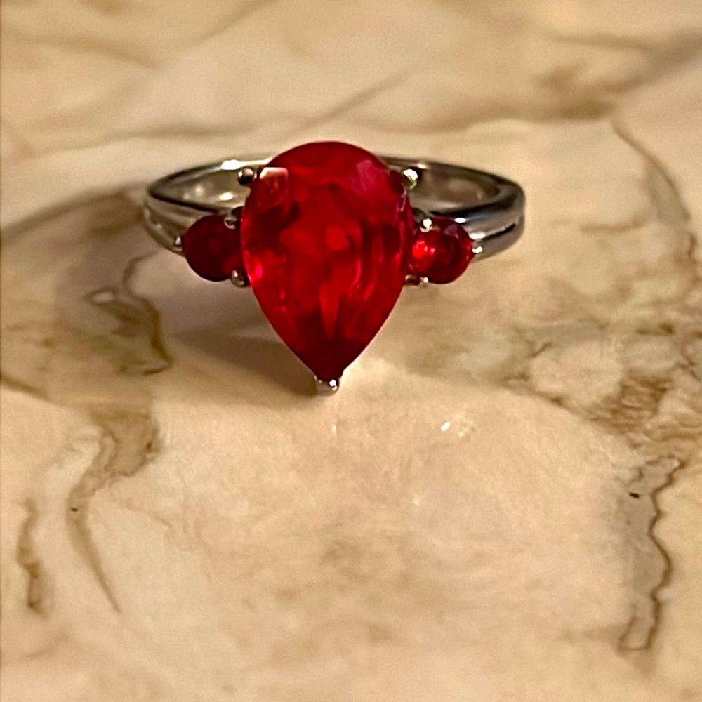 Dragon Fruit Quartz Ring